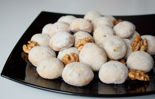 Ингредиенты для приготовления медово-орехового печенья