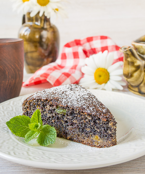 Польский маковец с яблоками на Вкусном Блоге