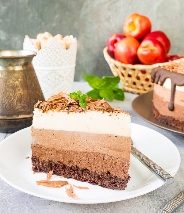 Рецепт торта три шоколада с фото пошагово на Вкусном Блоге