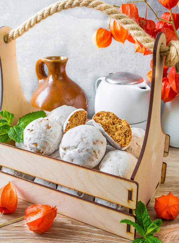 Мягкие пряники в глазури на Вкусном Блоге