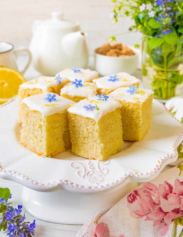 Лимонные пирожные Сансы на Вкусном Блоге