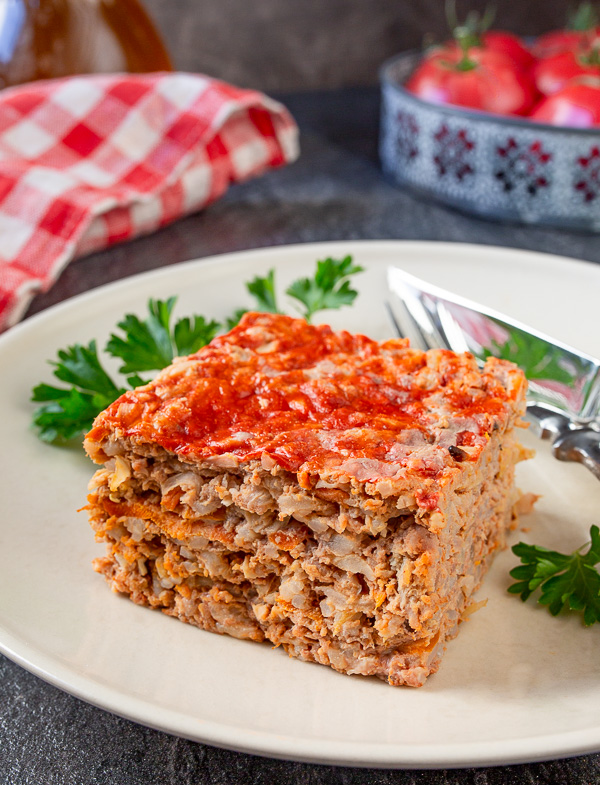 Мясная запеканка с капустой "Ленивый голубец" на Вкусном Блоге